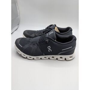 On Women's Cloud 5 Sneakers, Black / White, 8.5 Medium US